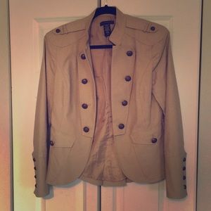 Military Jacket in Tan by apostrophe